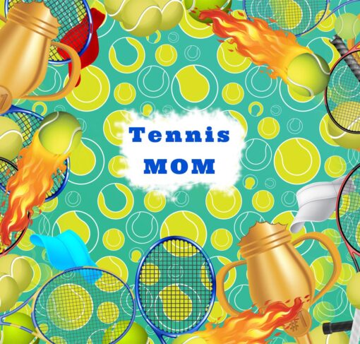 Tennis Mom Tumbler - Image 2