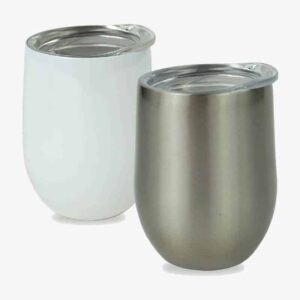 12oz Stainless Steel Wine Tumbler