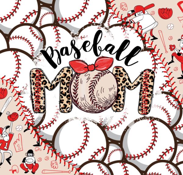 Baseball Mom Tumbler - Image 2