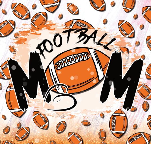 Football Mom Tumbler – 20oz